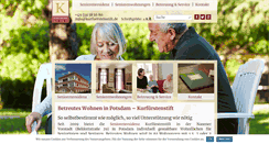 Desktop Screenshot of kurfuerstenstift.de