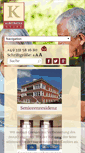 Mobile Screenshot of kurfuerstenstift.de
